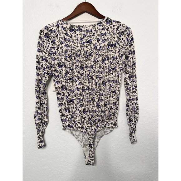 Free People Kaya Print Cutout Bodysuit in Multicolor - Picture 5 of 10